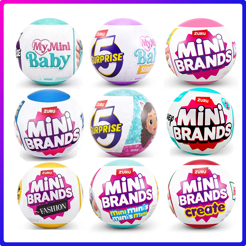 Baby Food Under 1 Year - Zuru Surprise Toy My Mini Brands