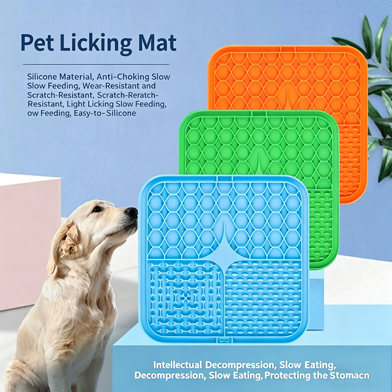 Silicone Suction Bowl - Silicone Pet Licking Mat With Strong