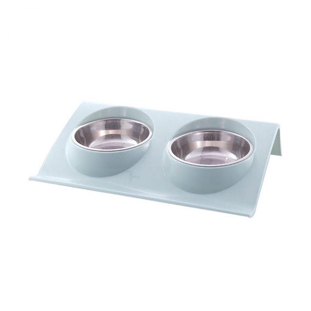 Baby Food Cat - Practical New Dual Bowl Design Stainless
