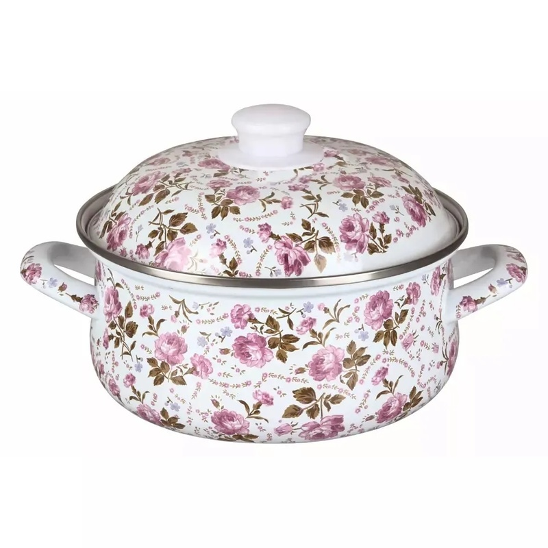Baby Food Under 1 Year - Enamel Pot Type Short Small Soup