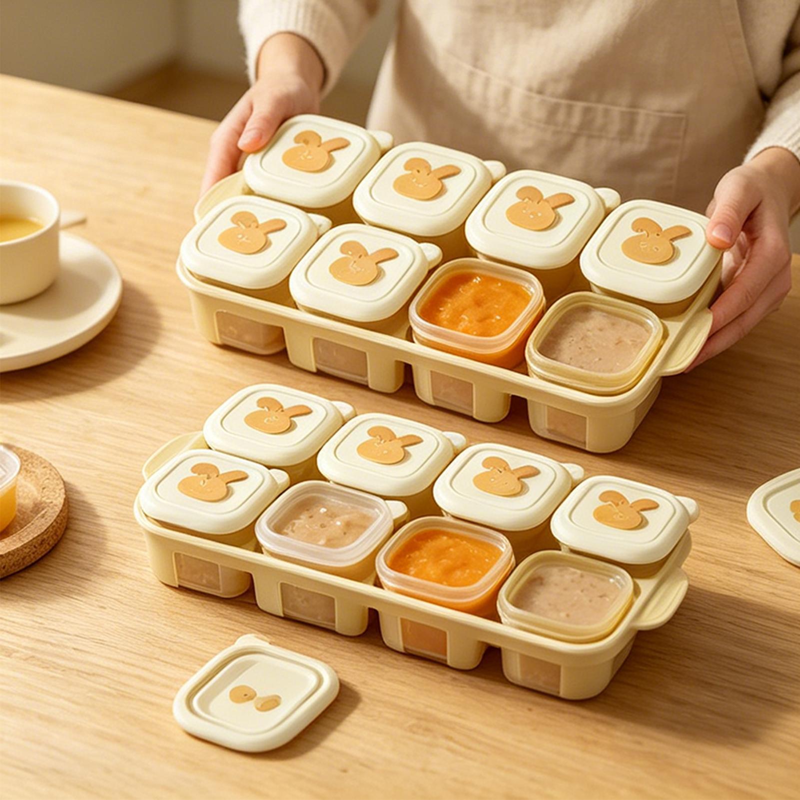 Cube Food Freezer Tray Kids Yo - Baby Food Tray avaliação e preço