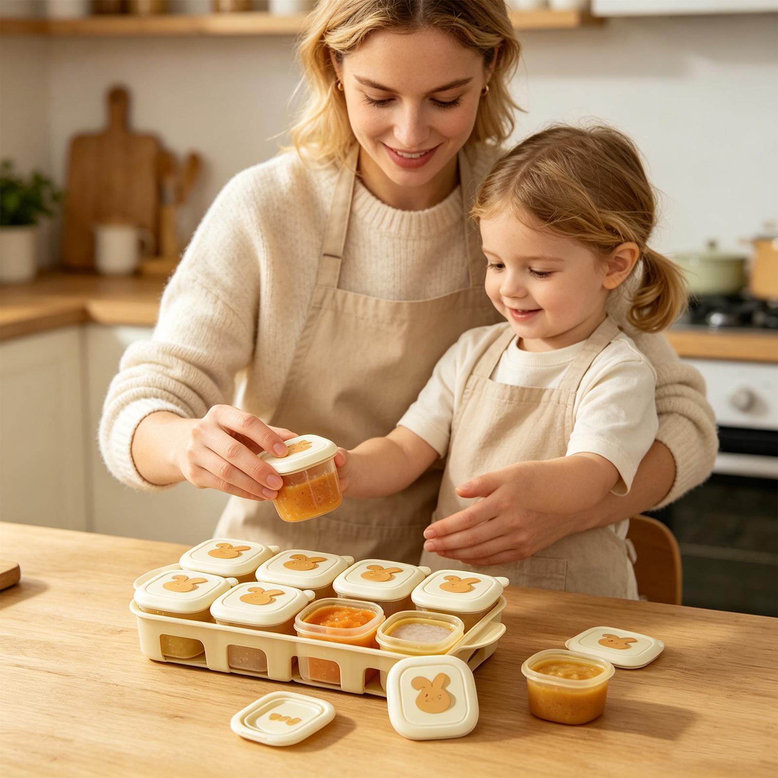 Cube Food Freezer Tray Kids Yo - Baby Food Tray avaliação e preço