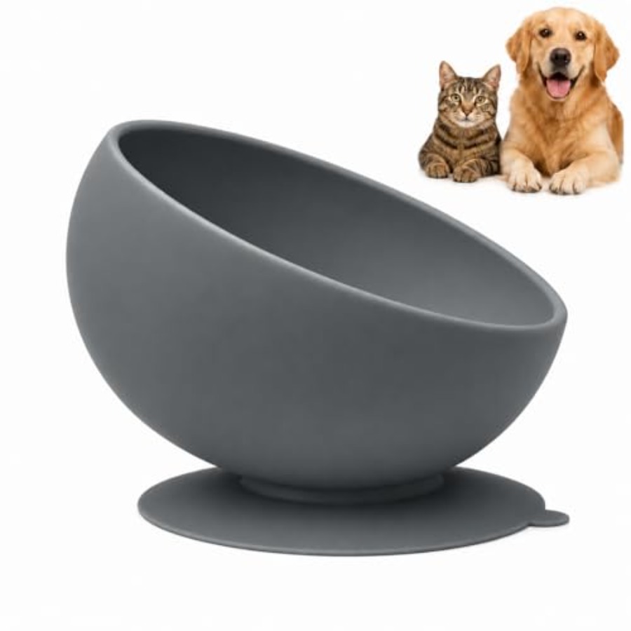 Silicone Slow Feeder Cat Bowl, - Silicone Suction Bowl avaliação e preço