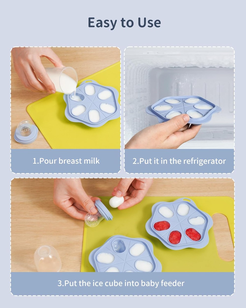 Silicone Baby Fruit Food Feede - Baby Food Tray avaliação e preço