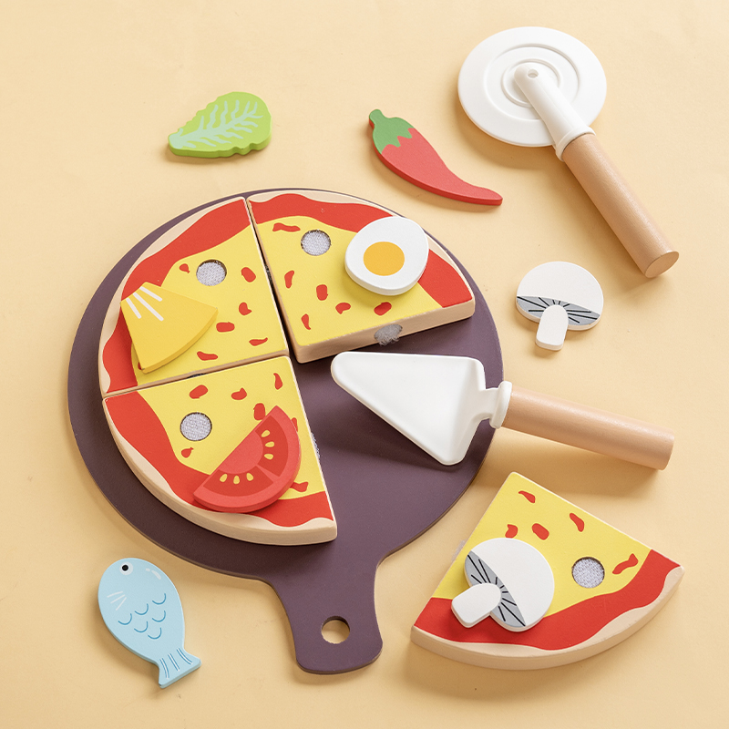 Kitchen Pretend Play Toys Wood - Baby Food Under 1 Year avaliação e preço