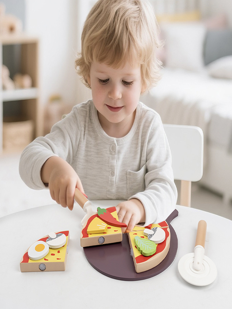 Kitchen Pretend Play Toys Wood - Baby Food Under 1 Year avaliação e preço