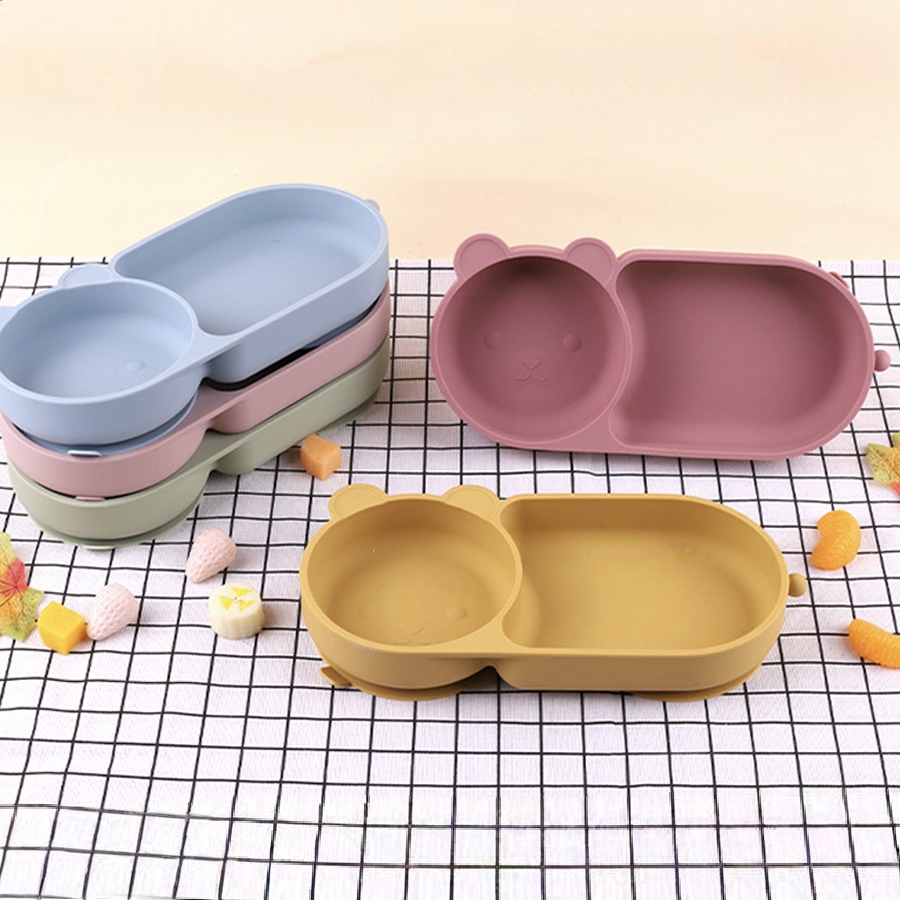 Baby Silicone Suction Cup Bowl - Silicone Suction Bowl avaliação e preço