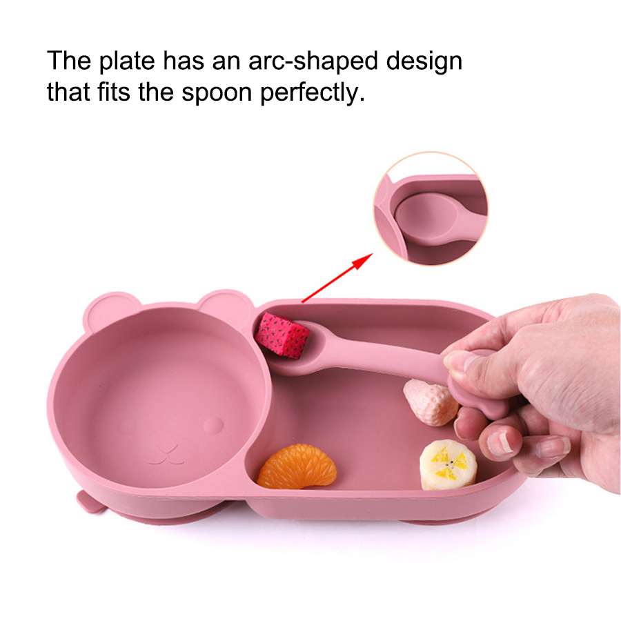 Baby Silicone Suction Cup Bowl - Silicone Suction Bowl avaliação e preço