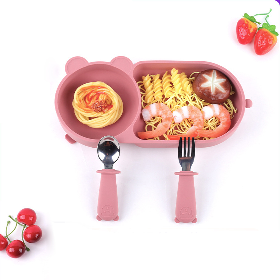 Baby Silicone Suction Cup Bowl - Silicone Suction Bowl avaliação e preço