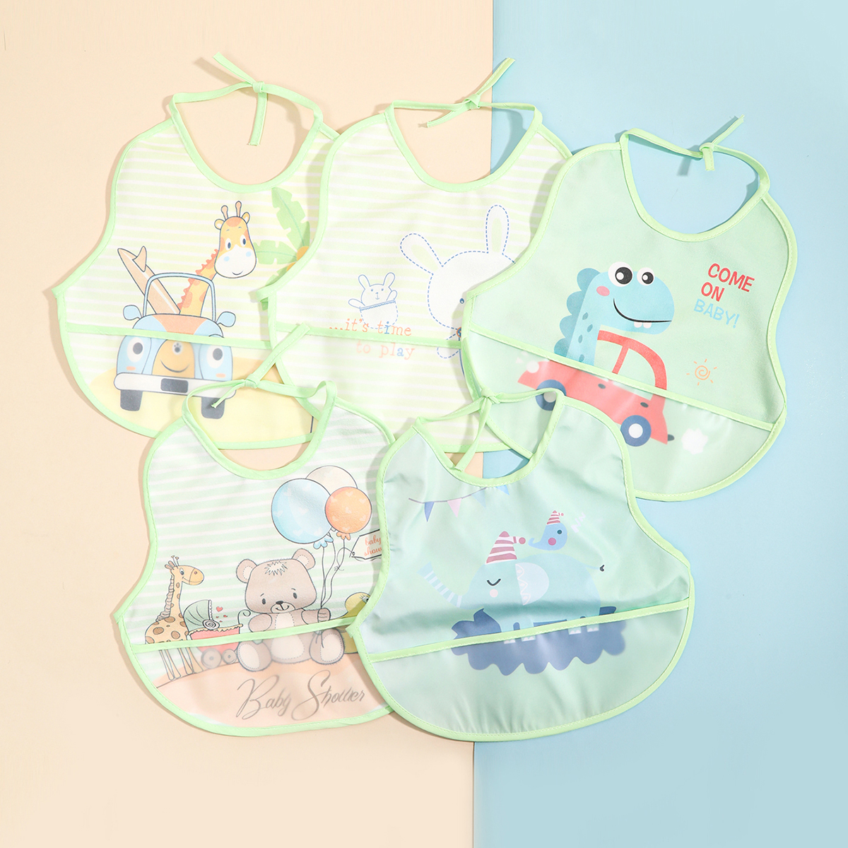 Baby rice pocket bib antifouli - Baby Rice Food avaliação e preço