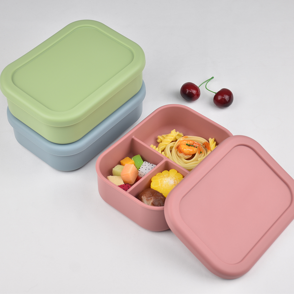 3-Compartment Food Grade Silic - Baby Food Options avaliação e preço