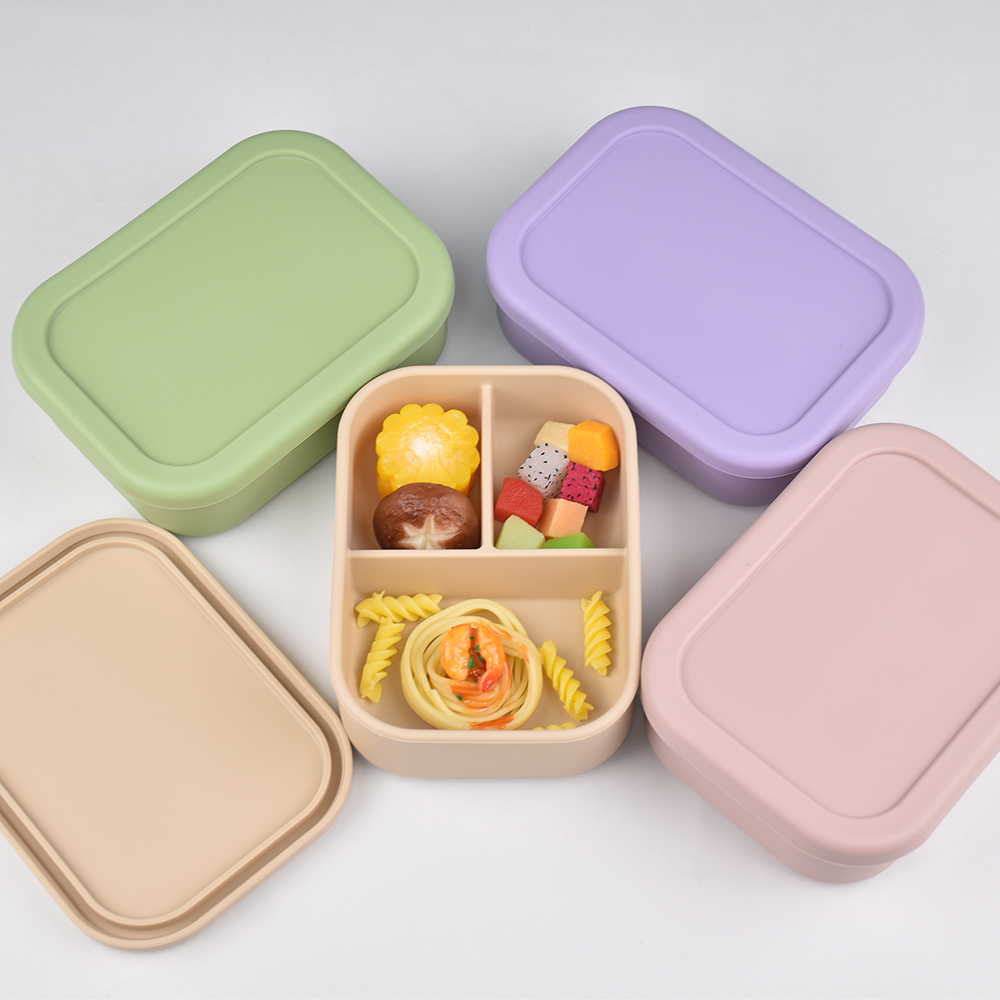 3-Compartment Food Grade Silic - Baby Food Options avaliação e preço