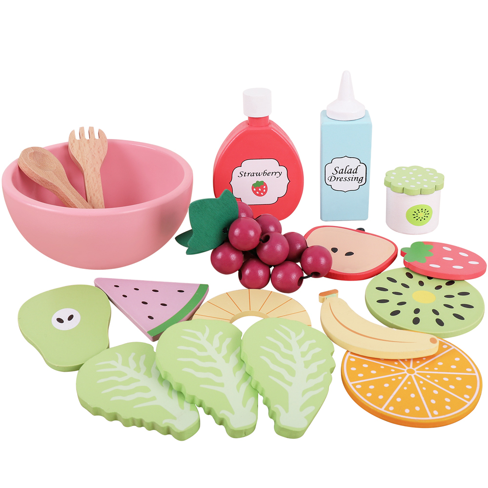 Wooden Kitchen toy role play f - Baby Food Under 1 Year avaliação e preço
