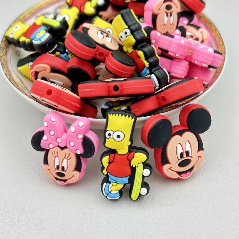 10PC DIY Cartoon Mini Silicone - Baby Food Kids avaliação e preço