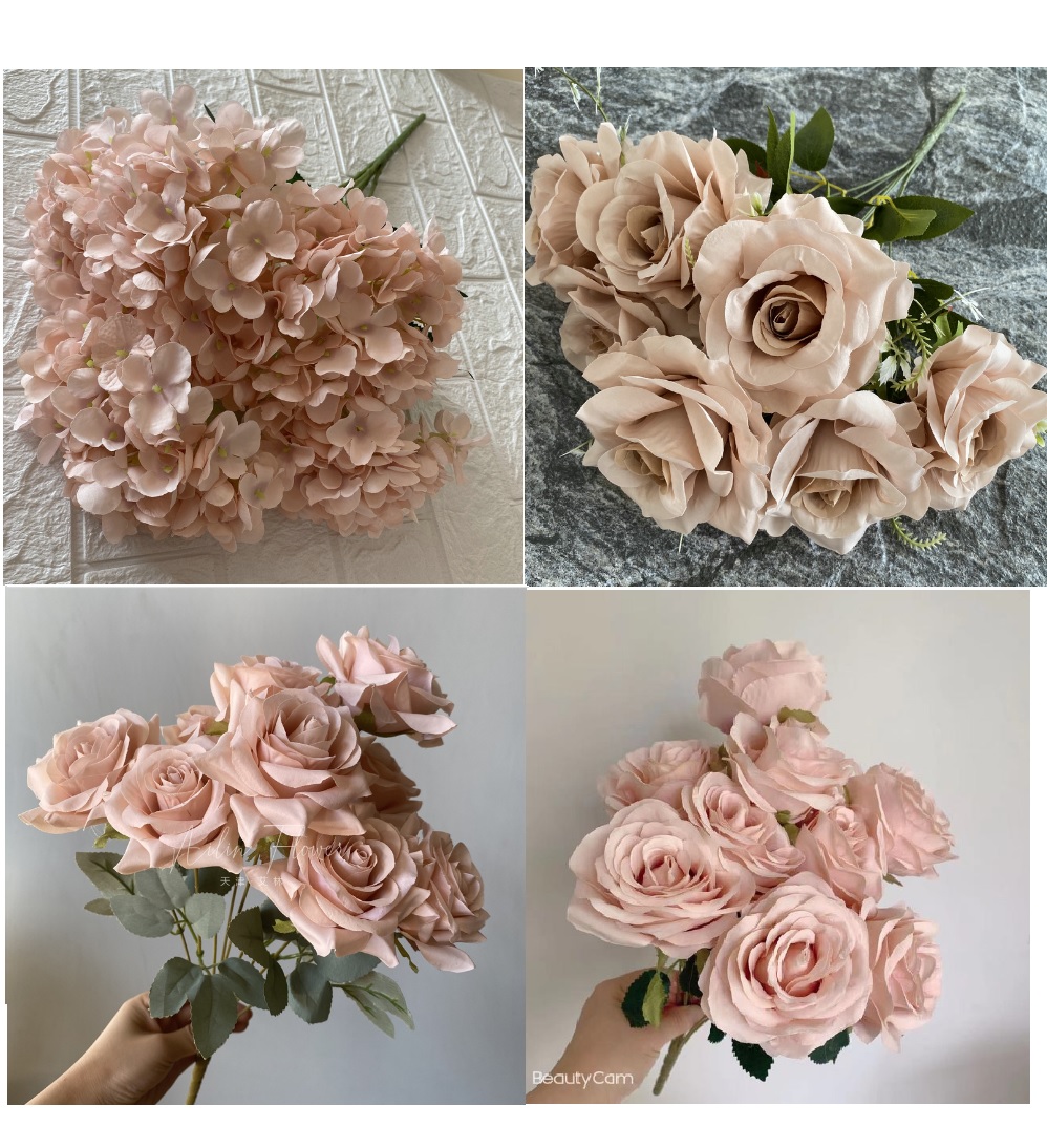 Wedding Decor Rose dusty pink  - Baby Rice Food avaliação e preço