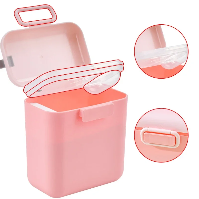 Baby Milk Powder Portable Baby - Baby Food Storage avaliação e preço