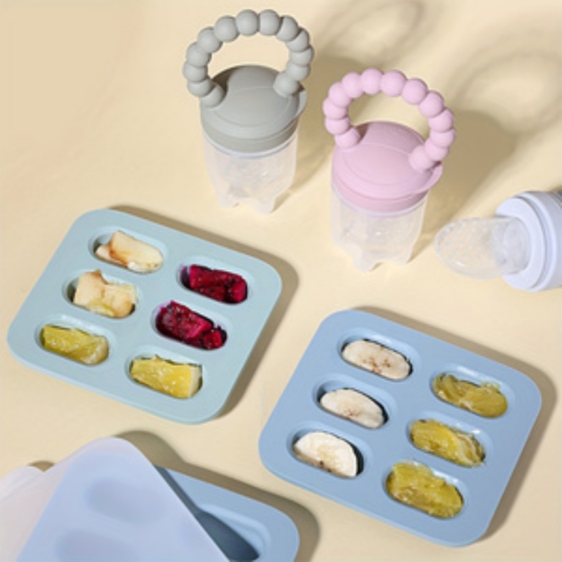 2pcs/set Baby Feeding Set: Fru - Baby Food Tray avaliação e preço