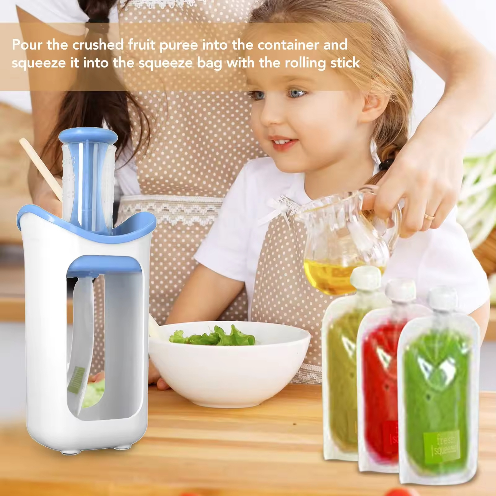 Baby Fruit Compote Filling Sta - Baby Food Maker avaliação e preço
