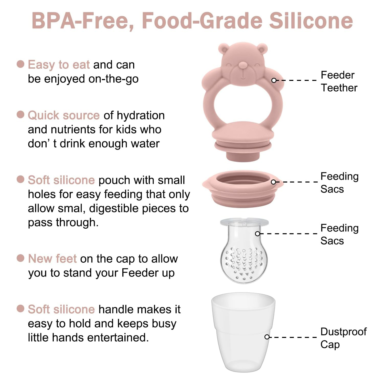 Baby Fruit & Food Feeder Pacif - Baby Food Kids avaliação e preço