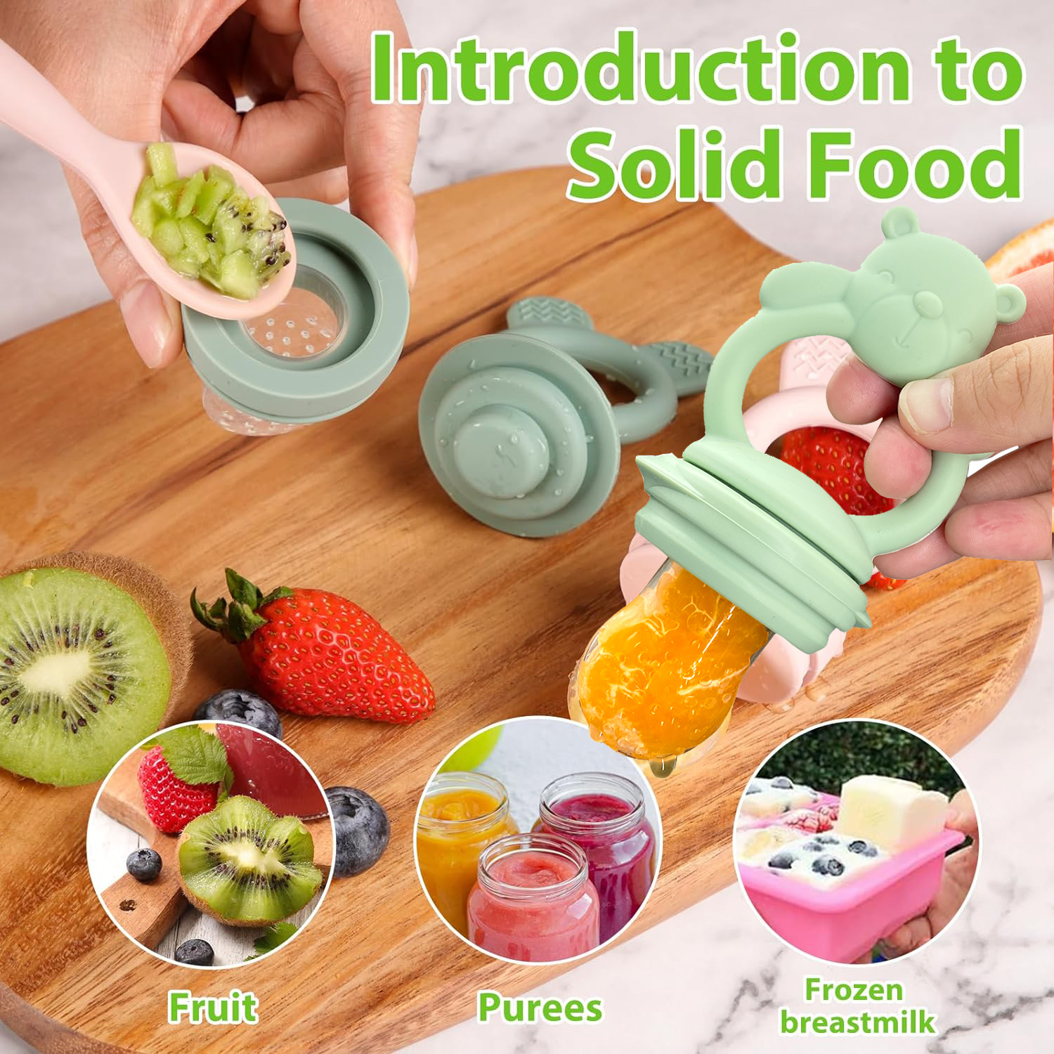 Baby Fruit & Food Feeder Pacif - Baby Food Kids avaliação e preço