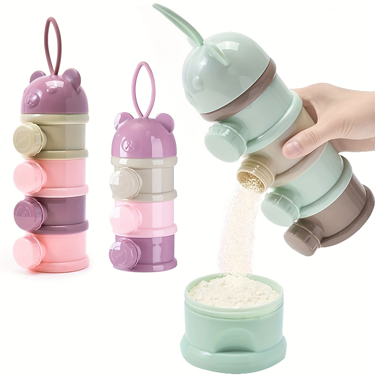 Large Capacity Baby Milk Powde - Baby Food Options avaliação e preço