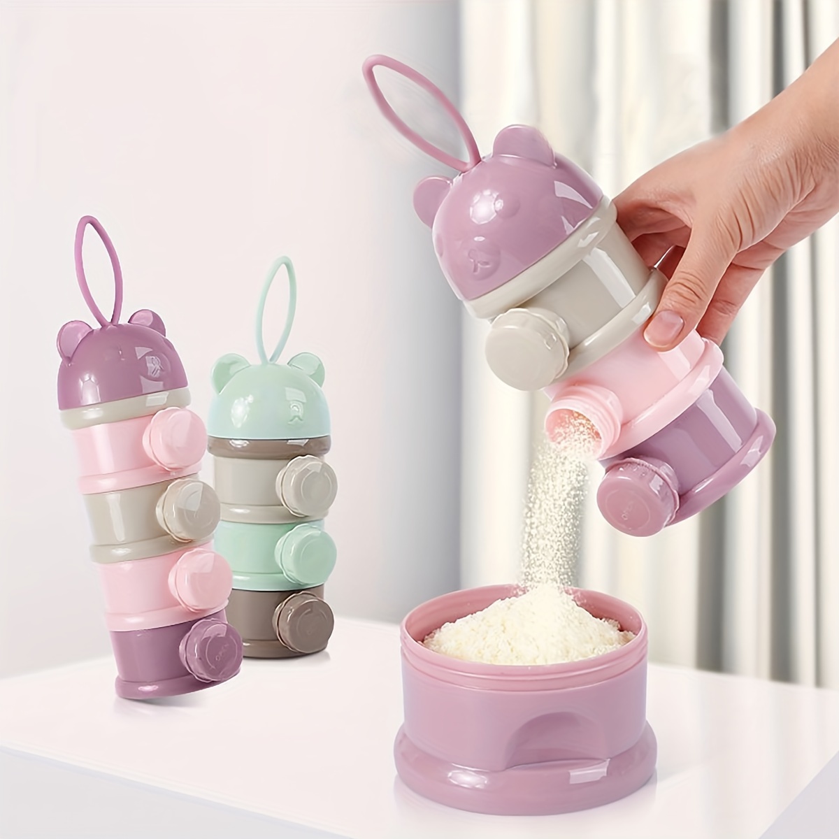 Large Capacity Baby Milk Powde - Baby Food Options avaliação e preço