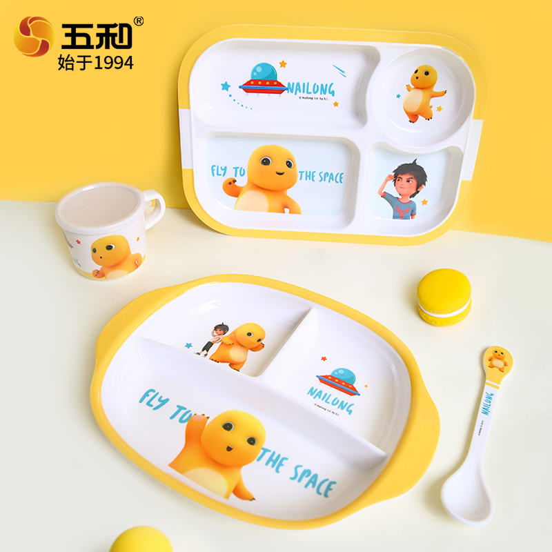 NAILONG Cute Tableware Anime t - Baby Rice Food avaliação e preço