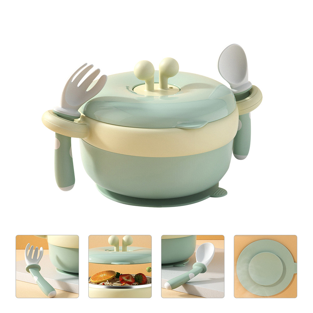 Stainless Steel Baby Suction C - Baby Food Kids avaliação e preço