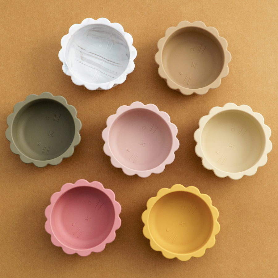 Cartoon Baby Weaning Feeding S - Silicone Suction Bowl avaliação e preço
