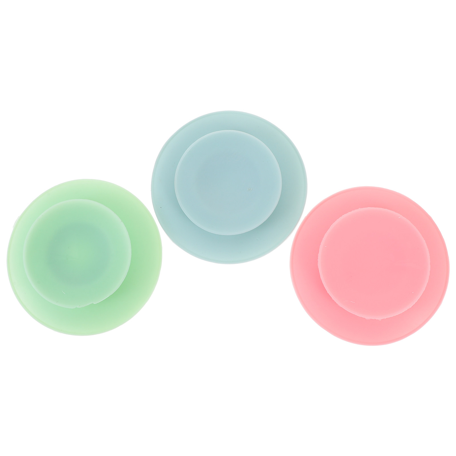3Pcs Bowl Sucker Silicone Reus - Silicone Suction Bowl avaliação e preço