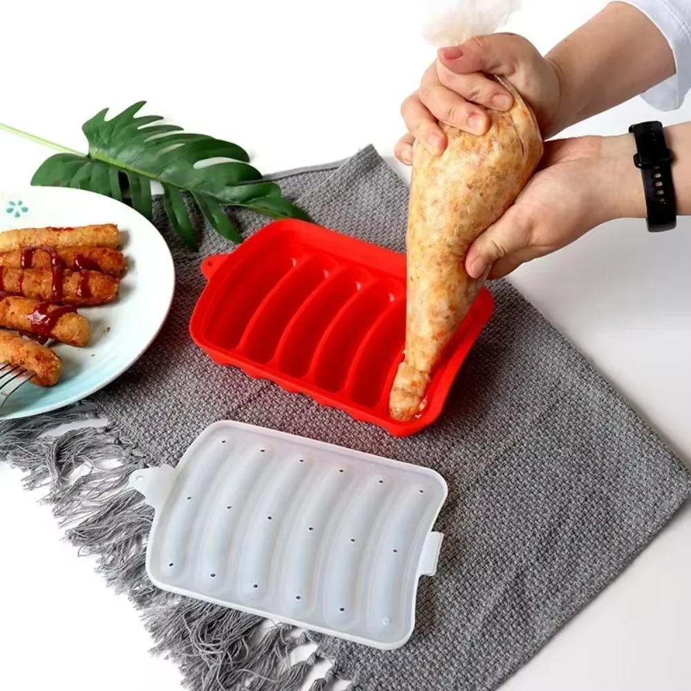 DIY Grade Silicone Sausage Mol - Baby Food Maker avaliação e preço