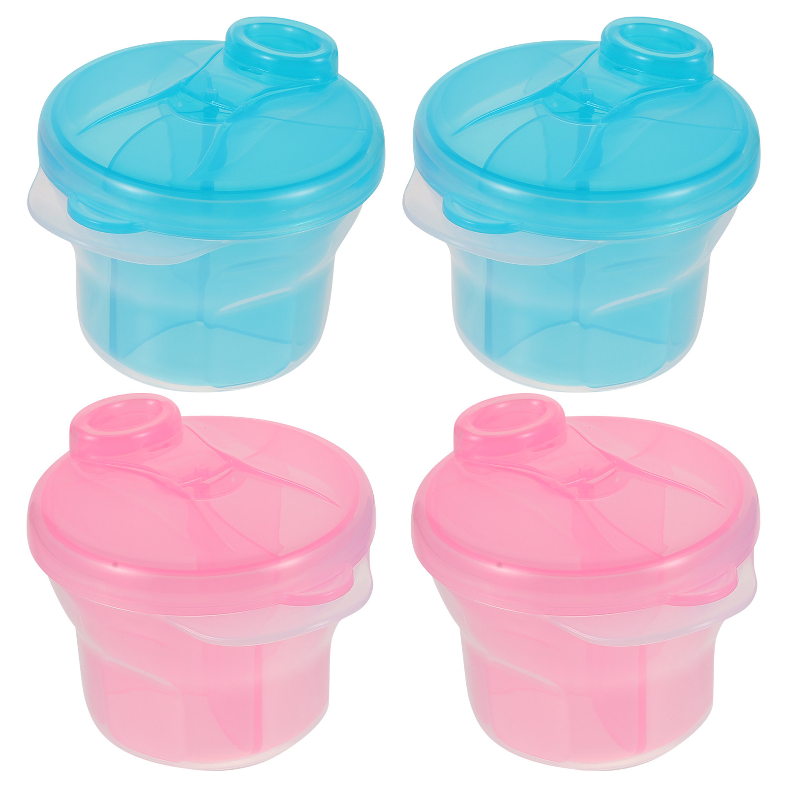 4Pcs Portable Milk Powder Box  - Baby Food Storage avaliação e preço