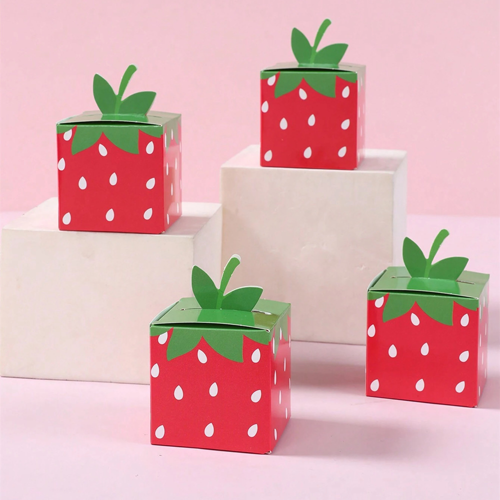 10Pcs Sweet Fruit Strawberry T - Baby Food Storage avaliação e preço