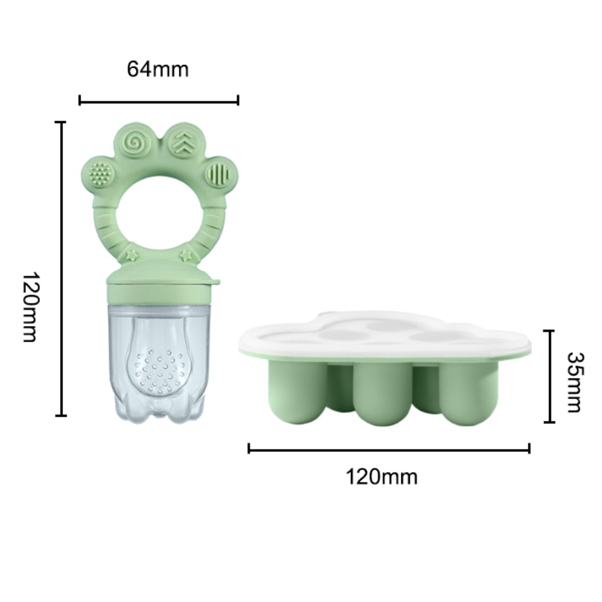 Baby Fruit Food Feeder & Freez - Baby Food Kids avaliação e preço