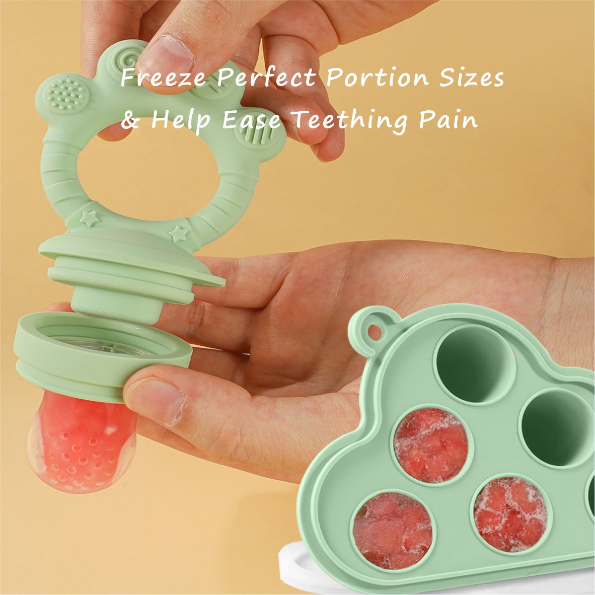 Baby Fruit Food Feeder & Freez - Baby Food Kids avaliação e preço