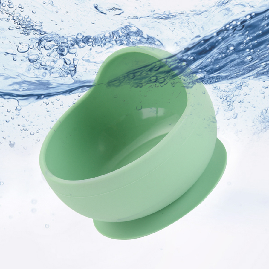 High Quality Spill-Proof Silic - Silicone Suction Bowl avaliação e preço