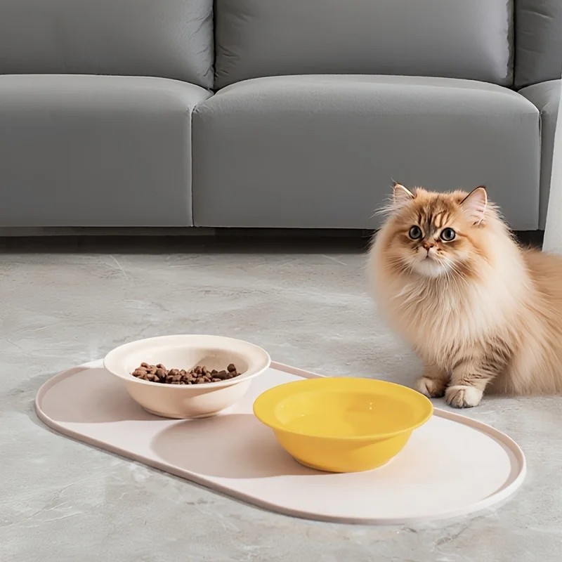 1pc,Cat Feeding Mat with Non-S - Baby Food Cat avaliação e preço