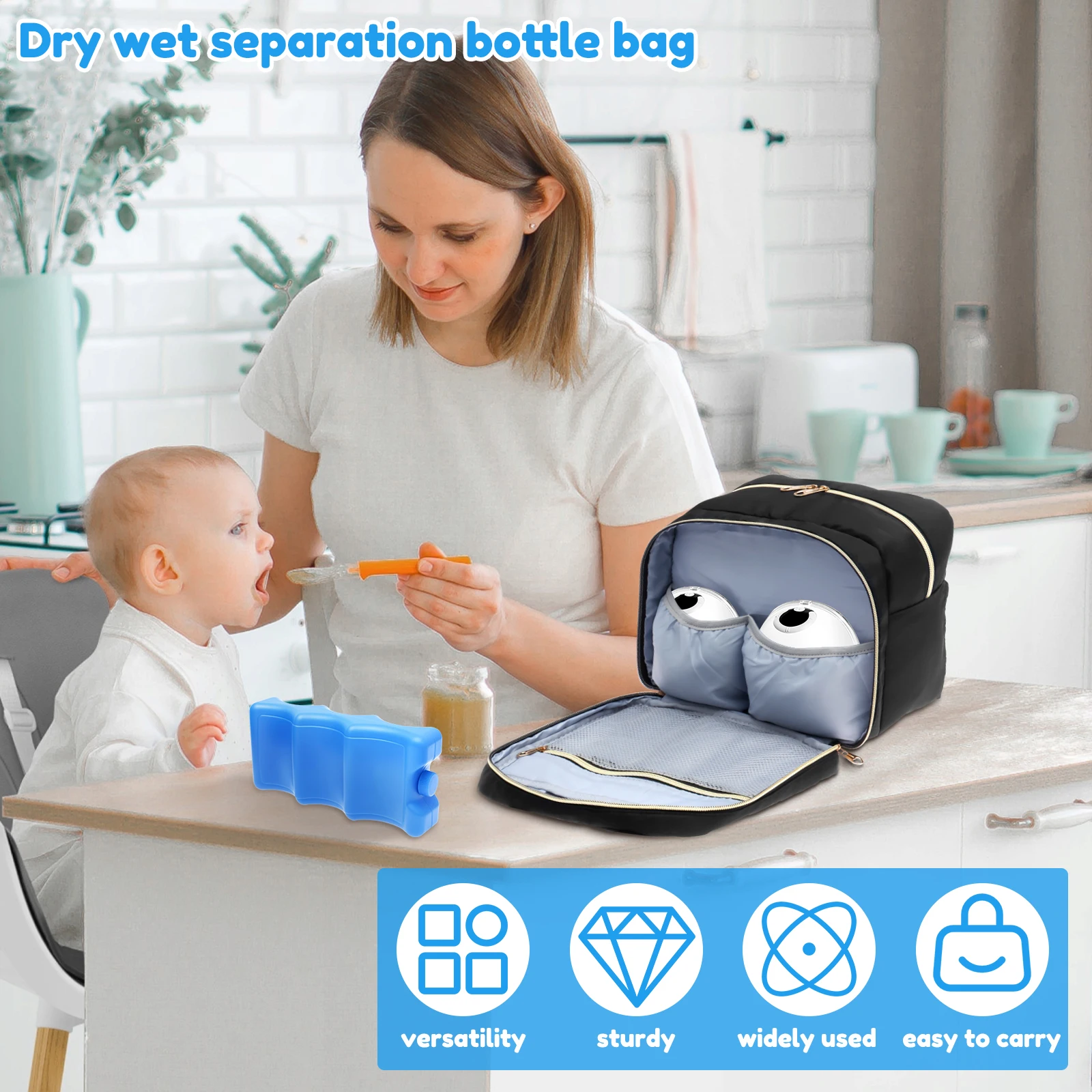 Breast Pump Storage Bag with I - Baby Food Storage avaliação e preço