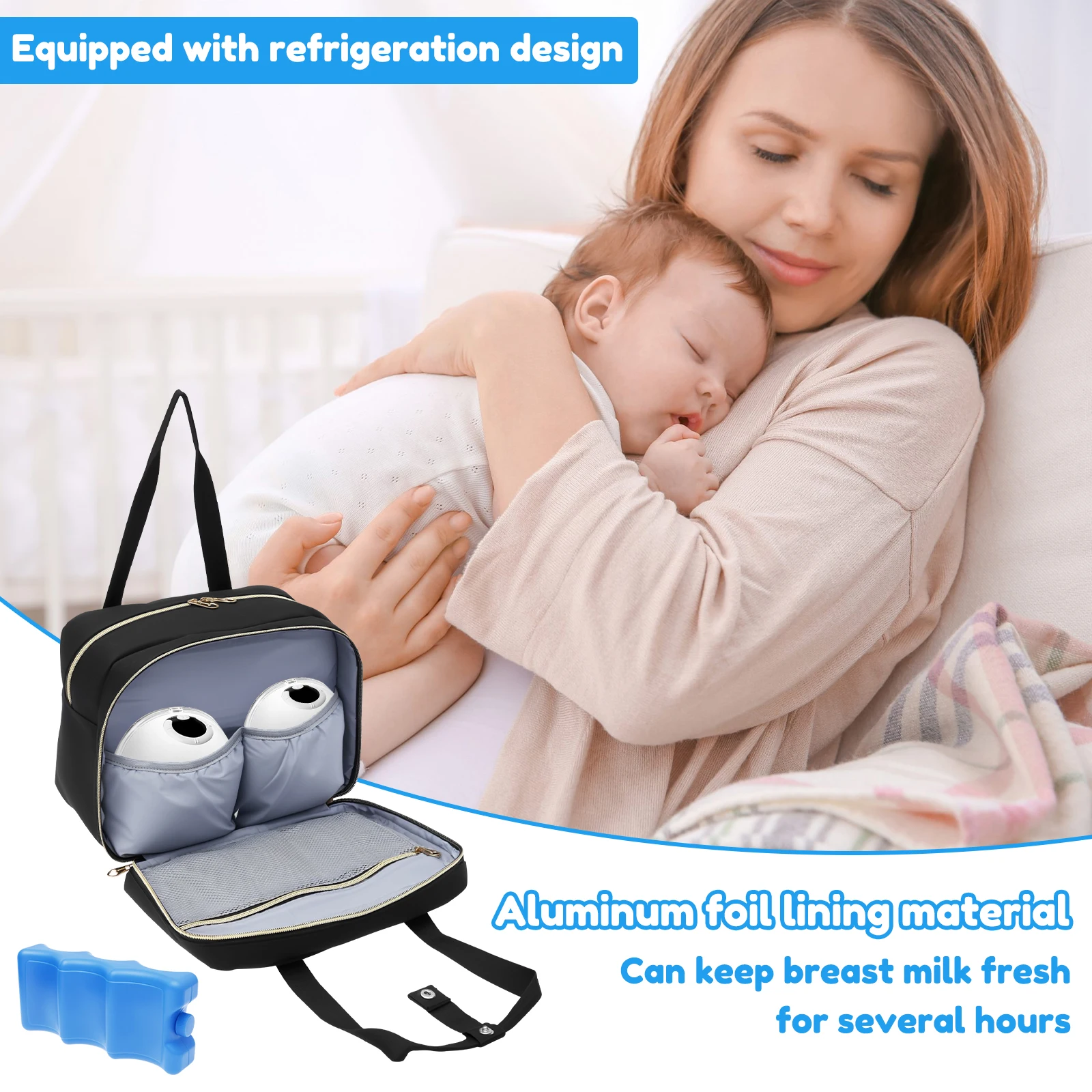 Breast Pump Storage Bag with I - Baby Food Storage avaliação e preço