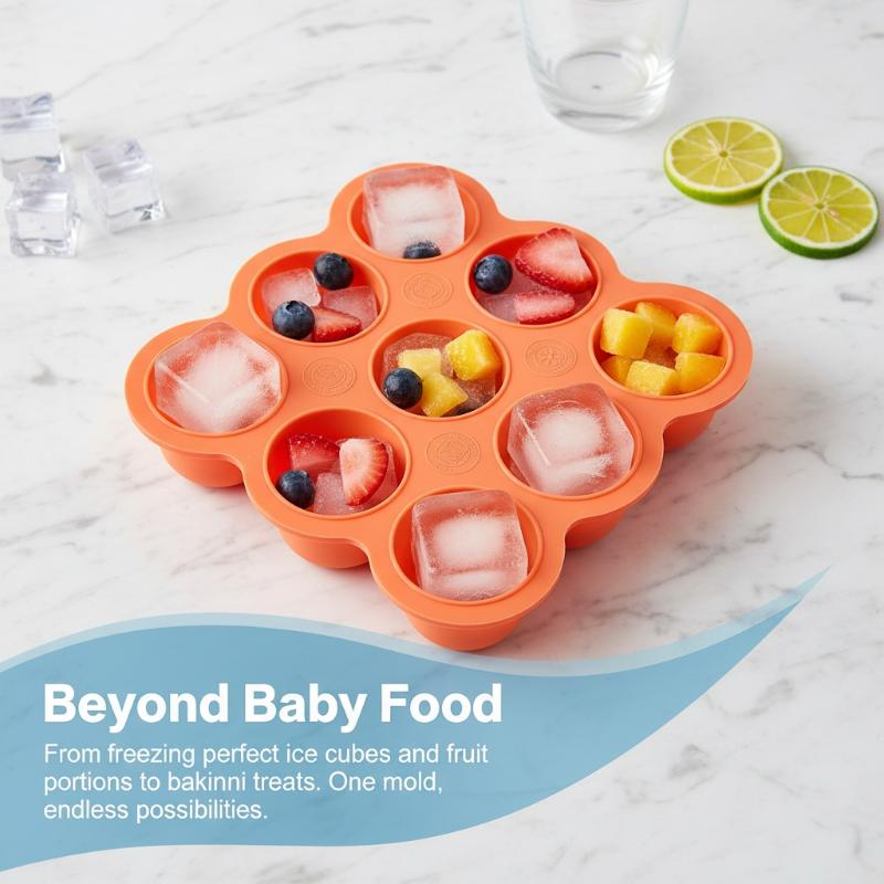 Baby Food Silicone Container 9 - Baby Food Tray avaliação e preço