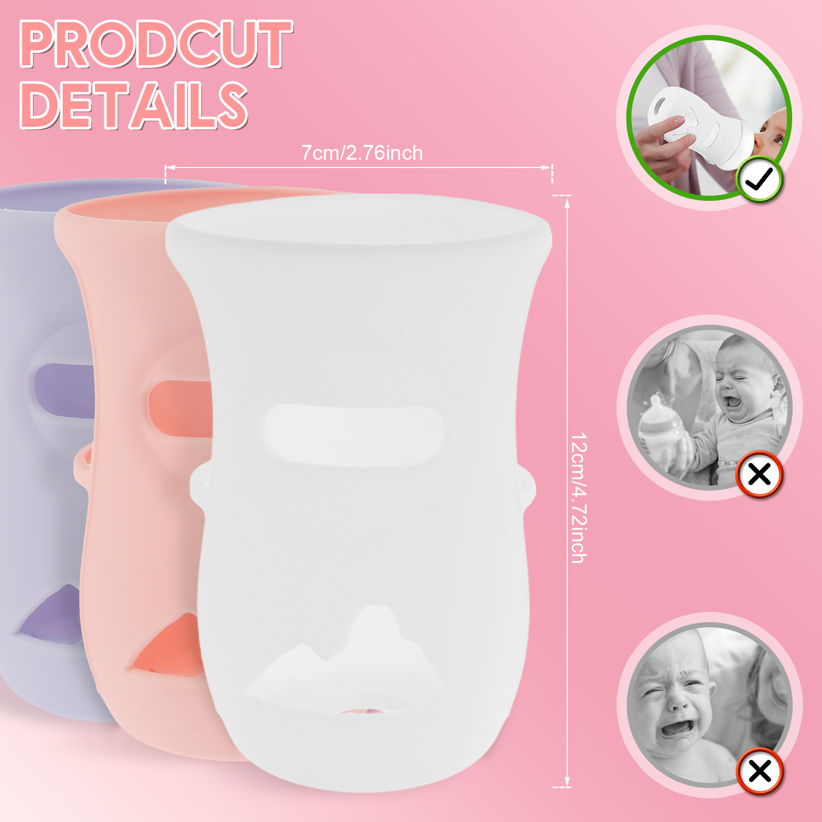 Silicone Sleeves Silicone Baby - Baby Food Natural avaliação e preço