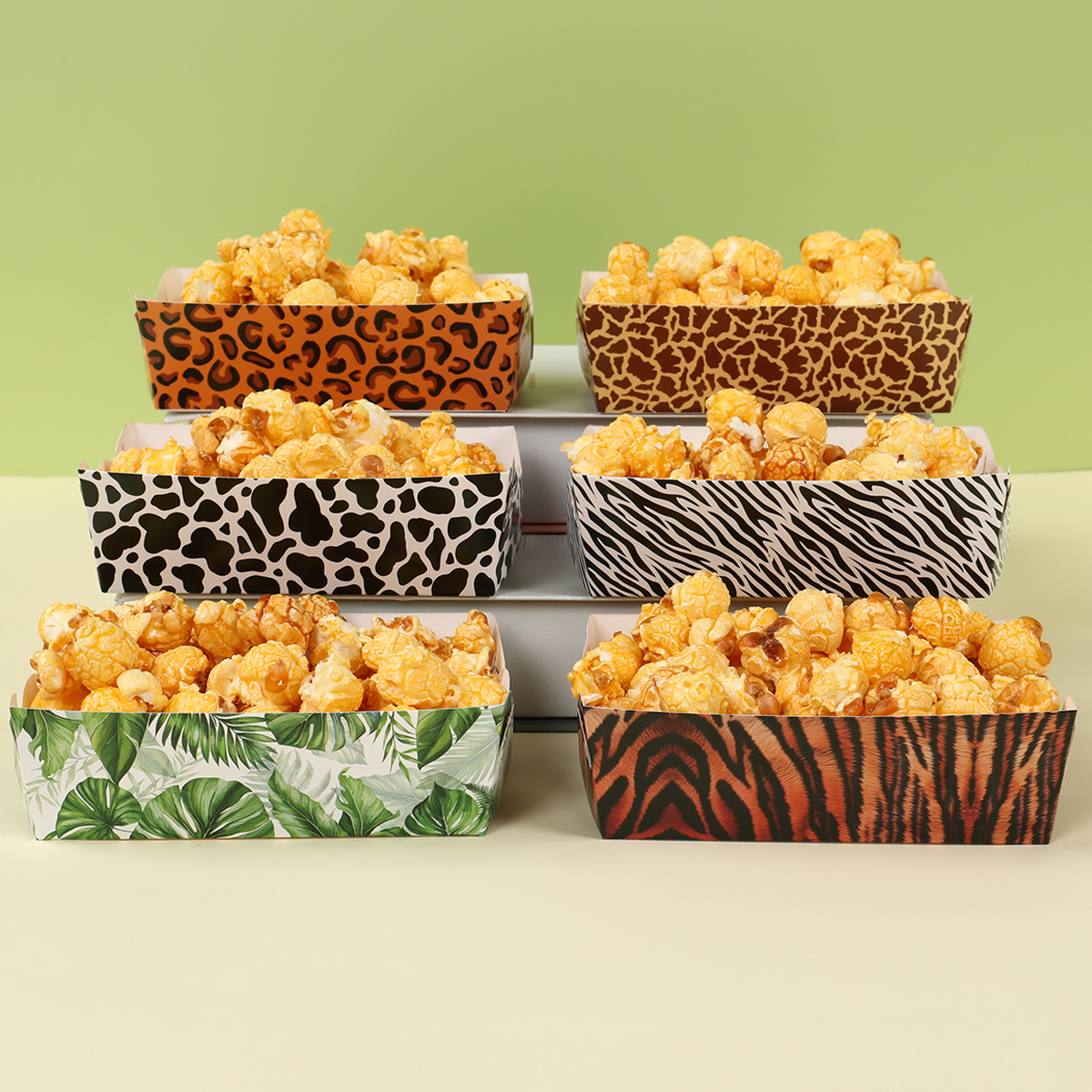 Jungle Animal Mini Snack Trays - Baby Food Tray avaliação e preço
