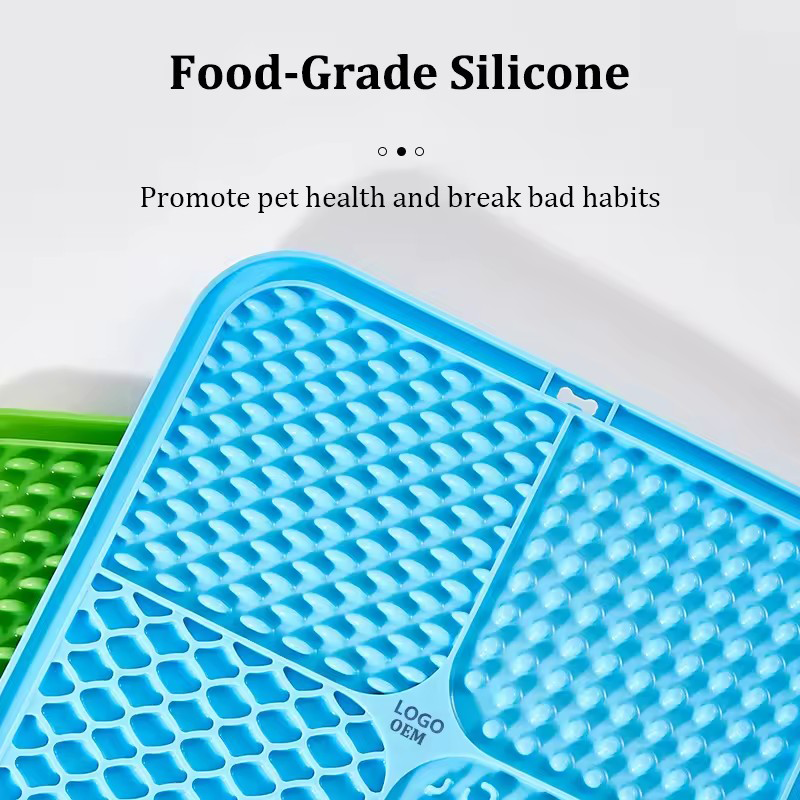 Silicone Pet Licking Mat With  - Silicone Suction Bowl avaliação e preço