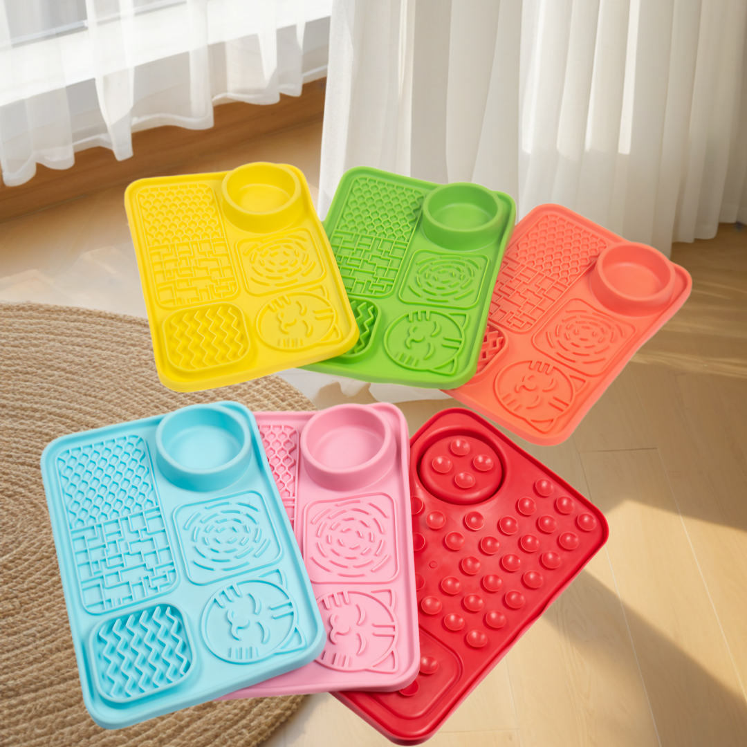 Pet Licking Mat, Cat and Dog F - Silicone Suction Bowl avaliação e preço