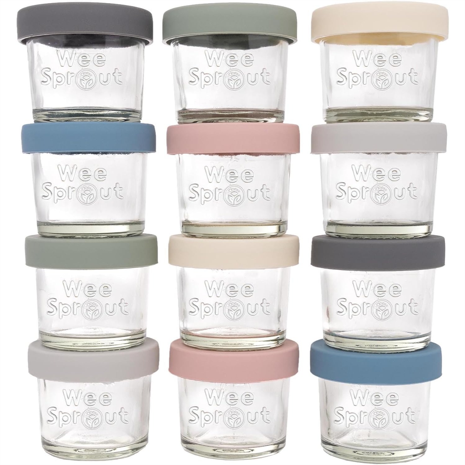 Glass Baby Food Storage Jars w - Baby Food Jars avaliação e preço
