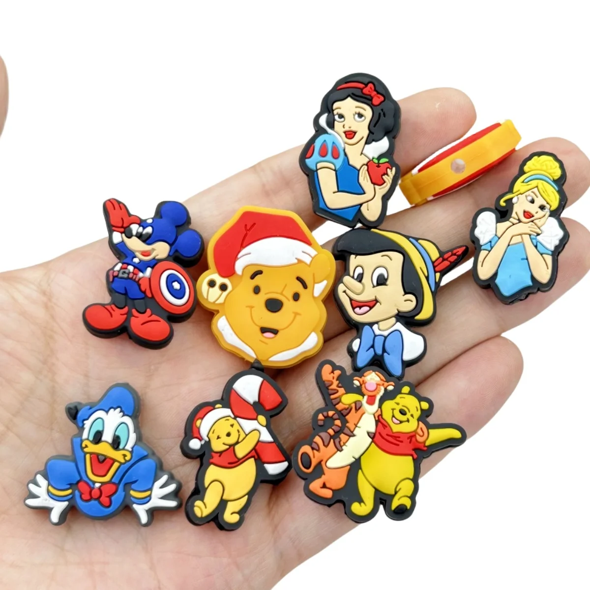 10PC DIY Cartoon Mini Silicone - Baby Food Kids avaliação e preço