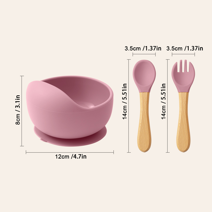 Mamaplan 3PCS Baby Silicone Fe - Silicone Suction Bowl avaliação e preço