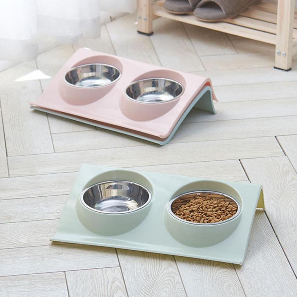 Practical New Dual Bowl Design - Baby Food Cat avaliação e preço