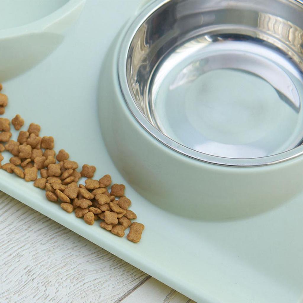 Practical New Dual Bowl Design - Baby Food Cat avaliação e preço