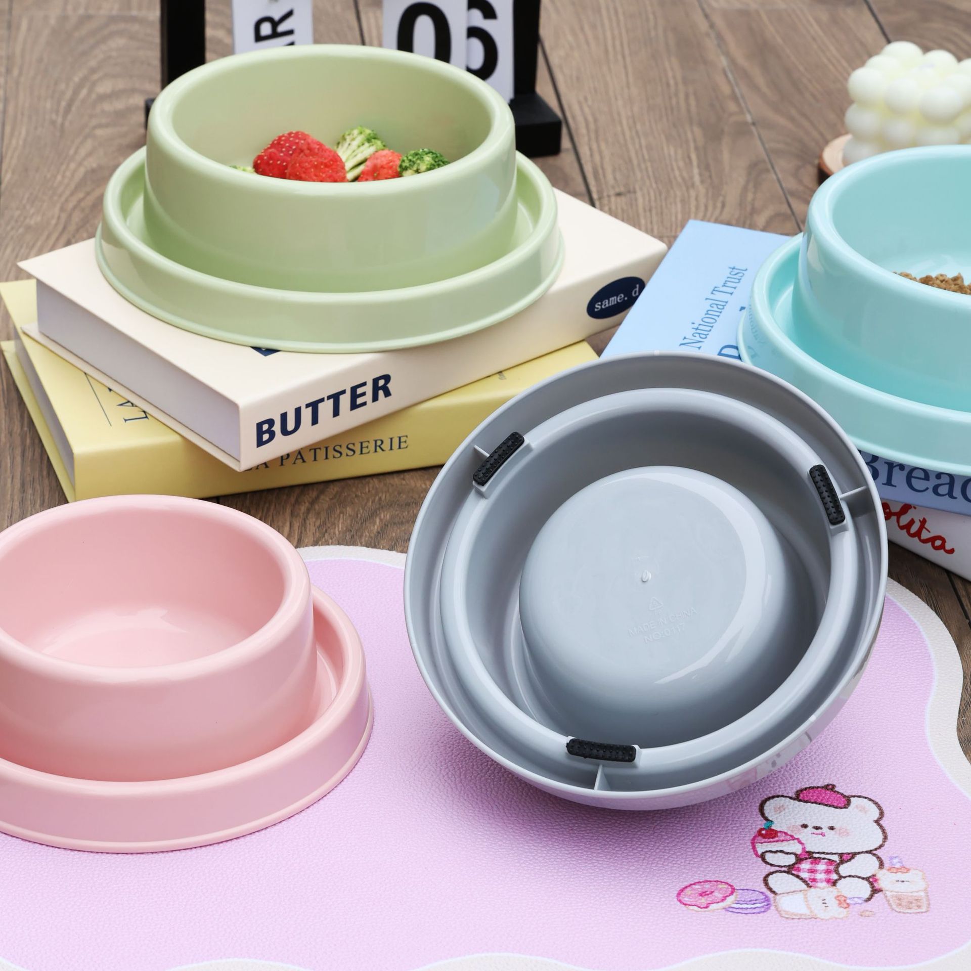 Non-Slip Anti-Tip Pet Bowls fo - Baby Food Cat avaliação e preço